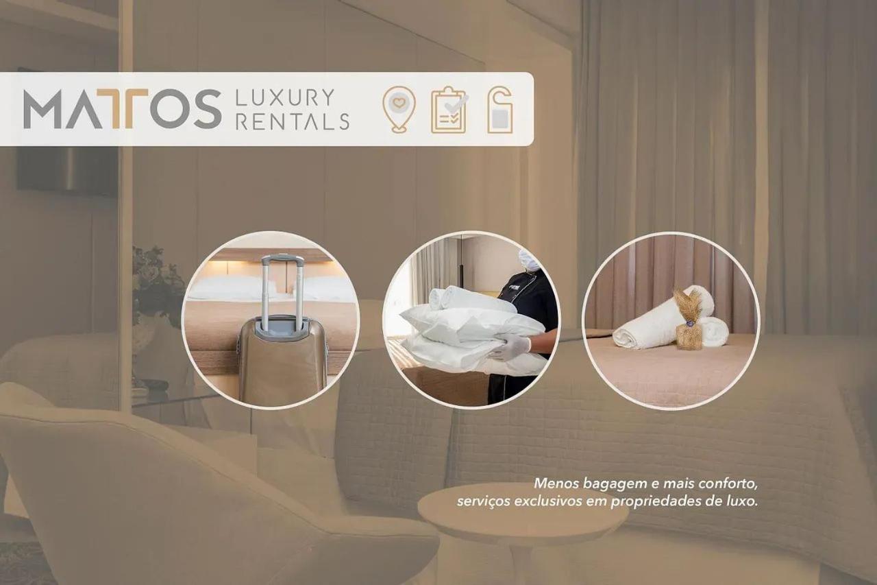 Aion Suites 303 - Lindo Apartamento Com Vista Para O Mar, A 60M Da Praia De Bombinhas, Com Piscina E Academia No Rooftop. מראה חיצוני תמונה