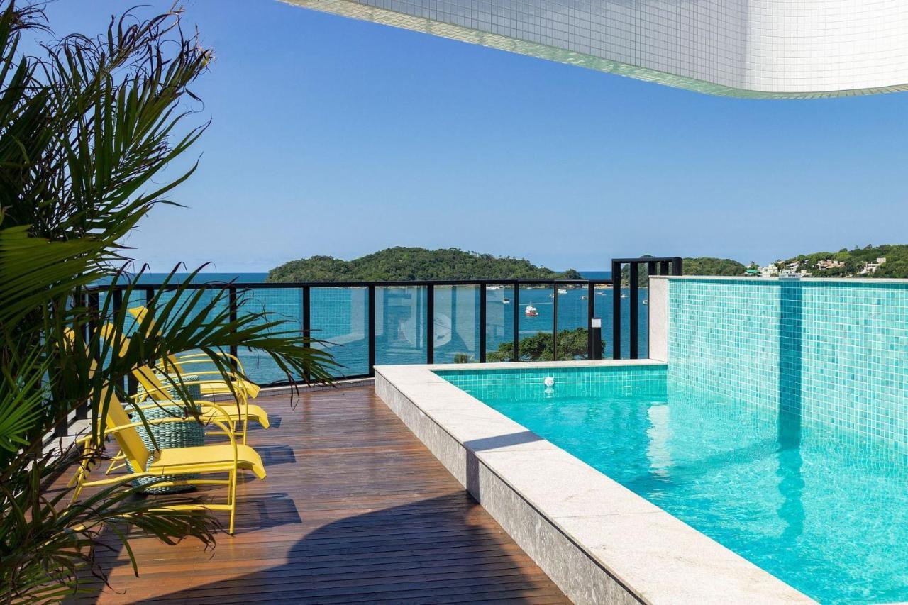 Aion Suites 303 - Lindo Apartamento Com Vista Para O Mar, A 60M Da Praia De Bombinhas, Com Piscina E Academia No Rooftop. מראה חיצוני תמונה