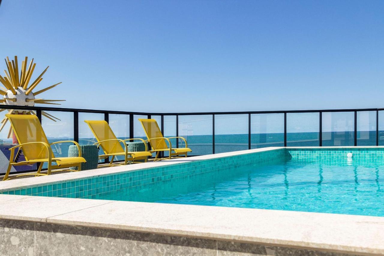 Aion Suites 303 - Lindo Apartamento Com Vista Para O Mar, A 60M Da Praia De Bombinhas, Com Piscina E Academia No Rooftop. מראה חיצוני תמונה