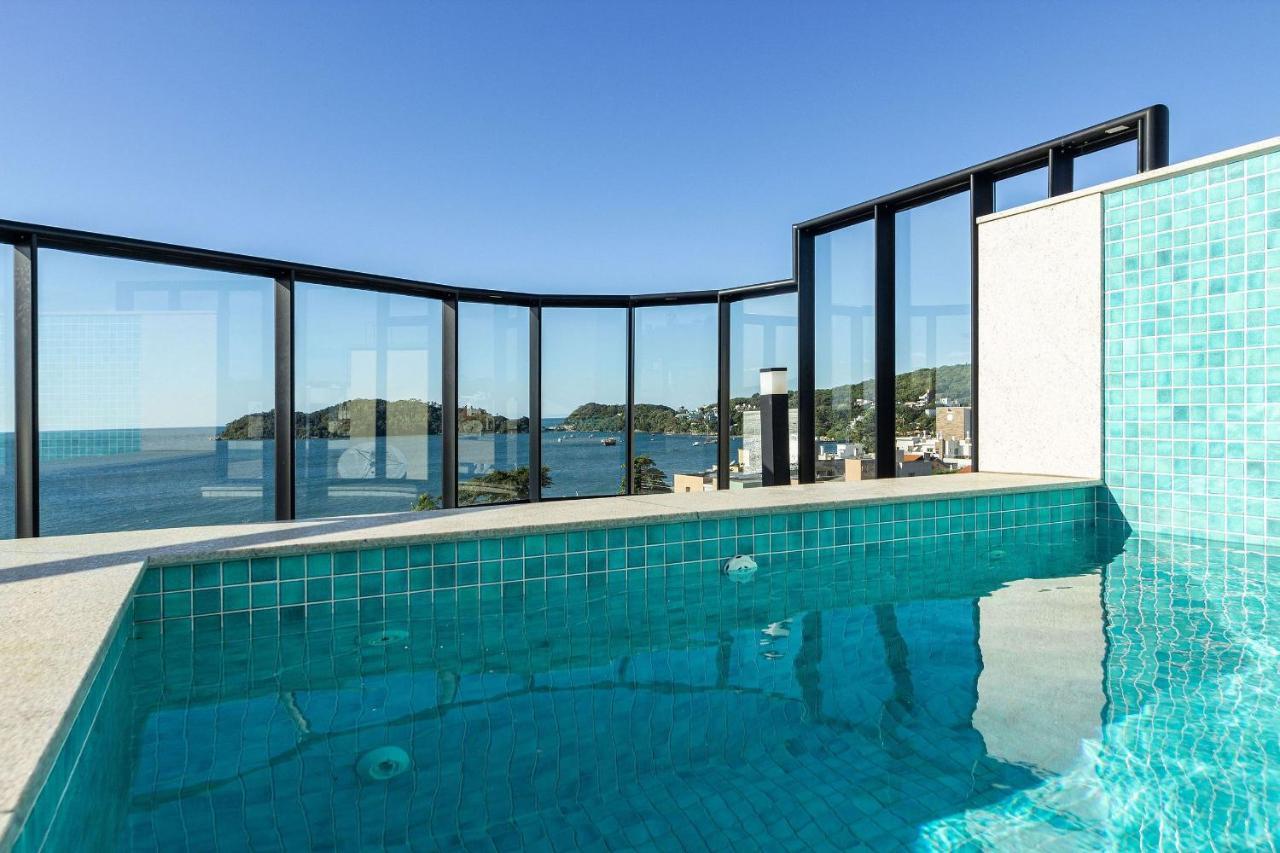Aion Suites 303 - Lindo Apartamento Com Vista Para O Mar, A 60M Da Praia De Bombinhas, Com Piscina E Academia No Rooftop. מראה חיצוני תמונה
